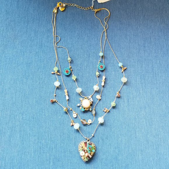 Betsey Johnson Tri-Necklace - NWT - Picture 6 of 16